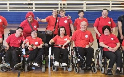 Volontiranje na boccia turniru